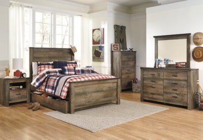 Trinell Chest of Drawers - Dark Brown Accent Chest modern furniture Contempo Furniture