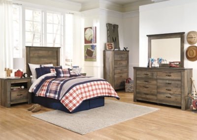 Trinell Chest of Drawers - Dark Brown Accent Chest modern furniture Contempo Furniture