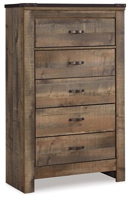 Trinell Chest of Drawers - Dark Brown Accent Chest modern furniture Contempo Furniture