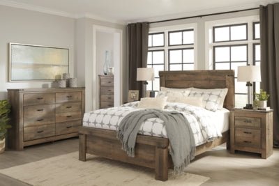 Trinell Dresser - Dark Brown Dresser modern furniture Contempo Furniture