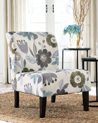Triptis Accent Chair - Gray Armless Chair modern furniture Contempo Furniture