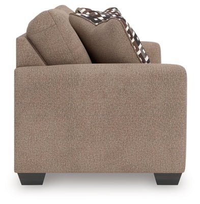 Triston - Peaks Loveseat - Beige Stationary Loveseat modern furniture Contempo Furniture