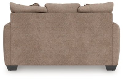 Triston - Peaks Loveseat - Beige Stationary Loveseat modern furniture Contempo Furniture