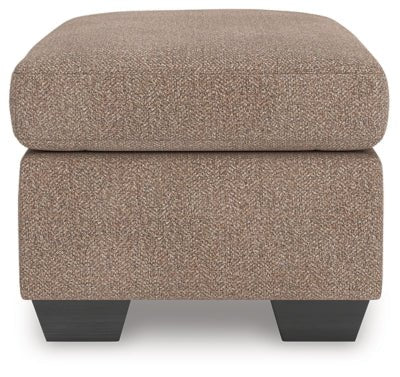 Triston - Peaks Ottoman - Beige Upholstered Ottoman modern furniture Contempo Furniture