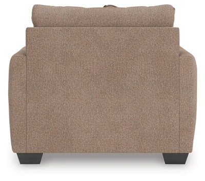 Triston - Peaks Oversized Chair - Beige Arm Chair modern furniture Contempo Furniture