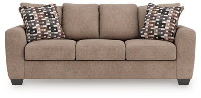 Triston - Peaks Queen Sofa Sleeper - Beige Sleeper Sofa modern furniture Contempo Furniture