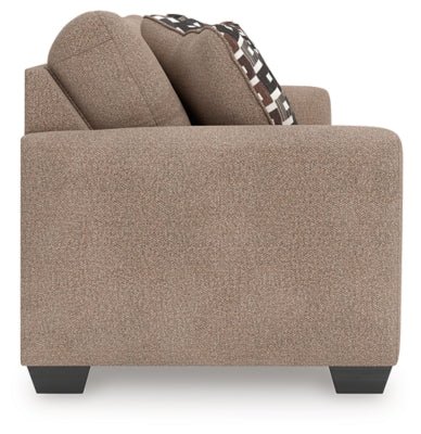 Triston - Peaks Sofa - Beige Stationary Sofa modern furniture Contempo Furniture