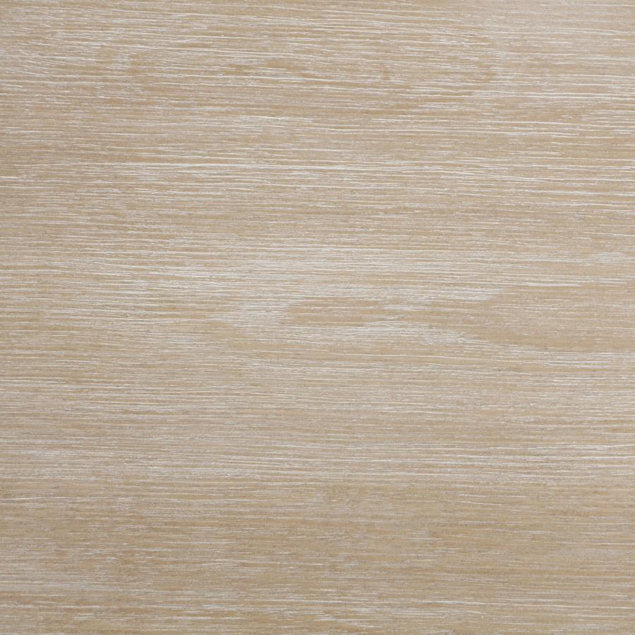 Trofello - 5 Piece Round Dining Table Set - White Washed 5 - Piece Dining Room Set modern furniture Contempo Furniture