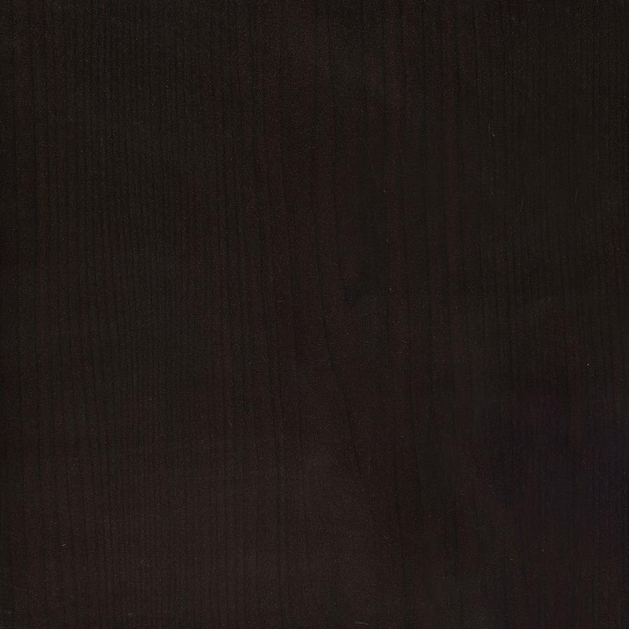 Troy - 1 - Drawer C - Shaped Side Table Power Outlet - Cappuccino Side Table modern furniture Contempo Furniture