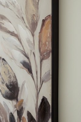 Trulow Wall Art - Light Brown Canvas Art modern furniture Contempo Furniture