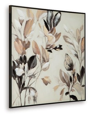 Trulow Wall Art - Light Brown Canvas Art modern furniture Contempo Furniture