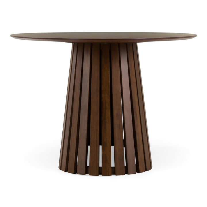 Truman - Mid-Century Modern Walnut Oval Dining Table