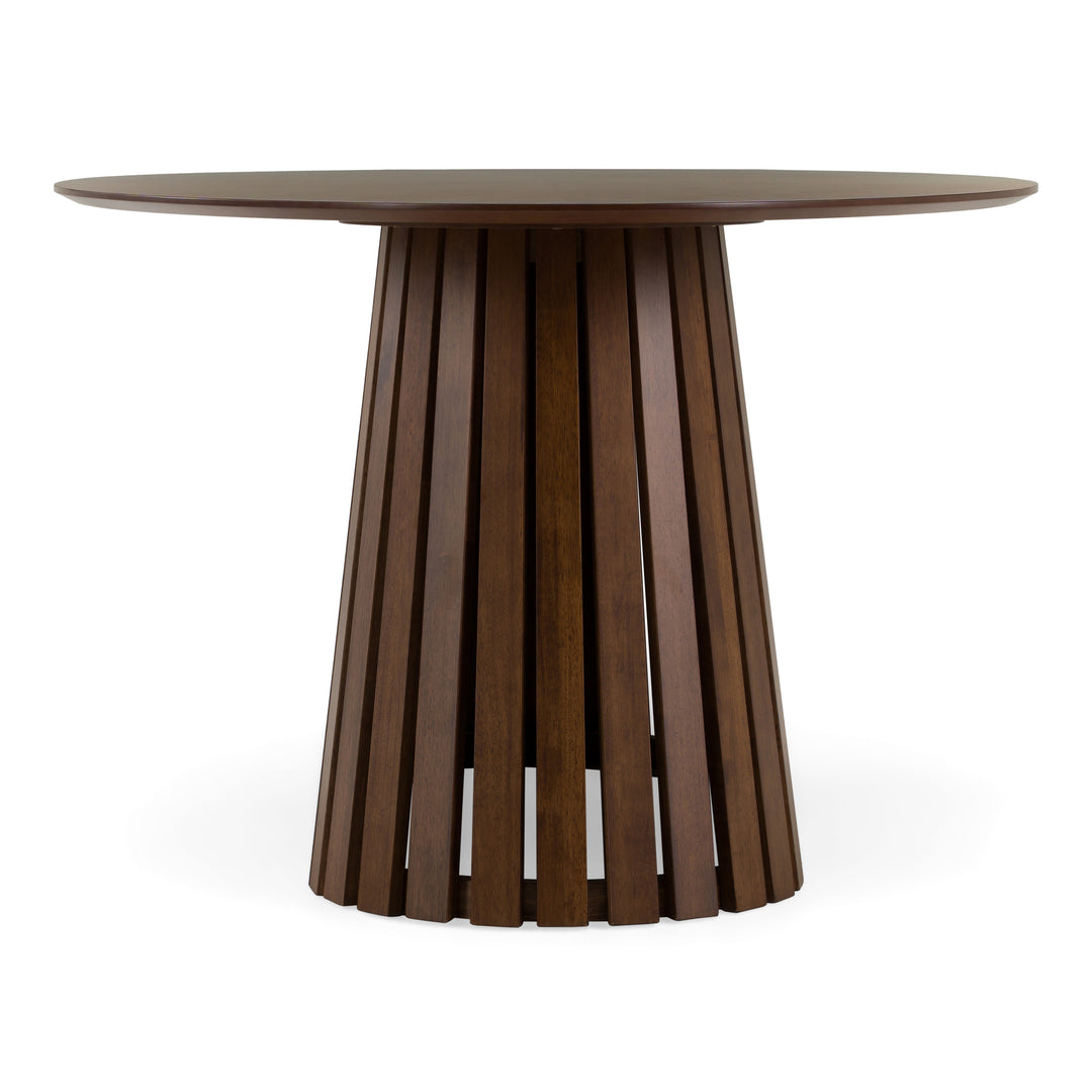 Truman - Mid-Century Modern Walnut Oval Dining Table