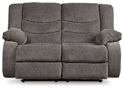 Tulen Reclining Loveseat - Gray Reclining Loveseat modern furniture Contempo Furniture