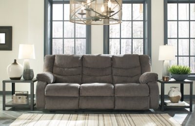 Tulen Reclining Sofa - Gray Reclining Sofa modern furniture Contempo Furniture