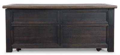 Tyler Creek Coffee Table with Lift Top - Black Cocktail Table modern furniture Contempo Furniture