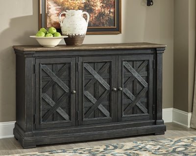 Tyler Creek Dining Server - Dark Gray Server modern furniture Contempo Furniture