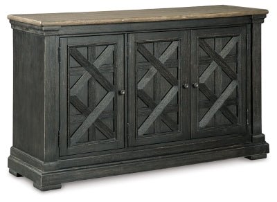 Tyler Creek Dining Server - Dark Gray Server modern furniture Contempo Furniture