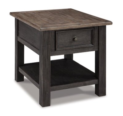 Tyler Creek End Table - Black End Table modern furniture Contempo Furniture