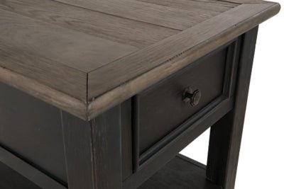 Tyler Creek End Table - Black End Table modern furniture Contempo Furniture