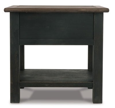 Tyler Creek End Table - Black End Table modern furniture Contempo Furniture