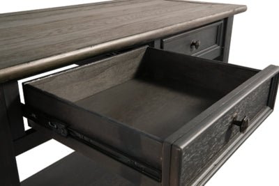 Tyler Creek Sofa/Console Table - Black Sofa Table modern furniture Contempo Furniture