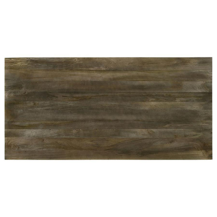 Tyler - Solid Wood Dining Table - Mango Brown Dining Table modern furniture Contempo Furniture