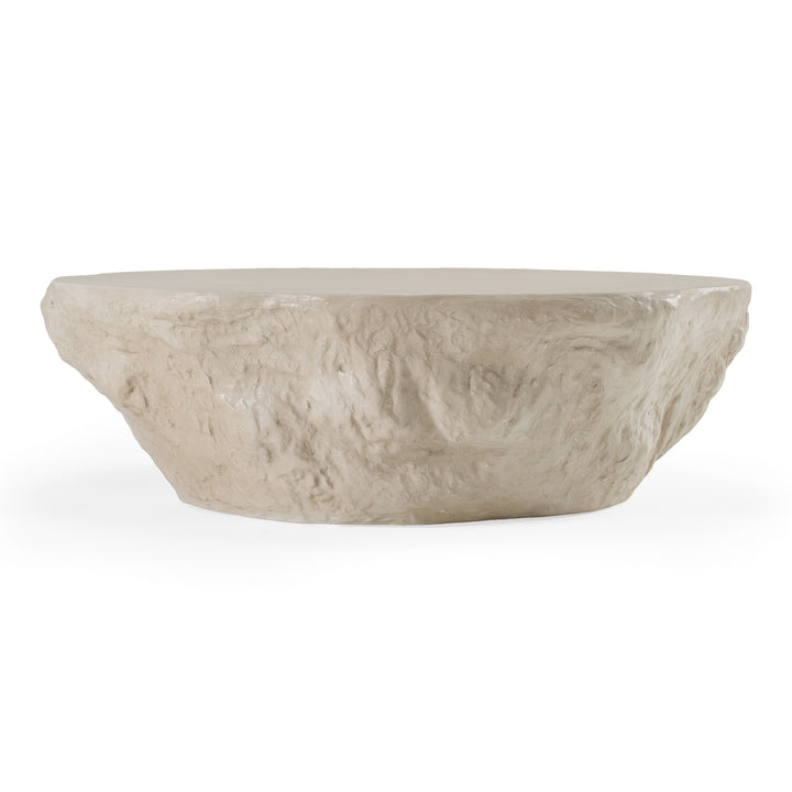 Tyrel - Modern Beige Concrete Coffee Table