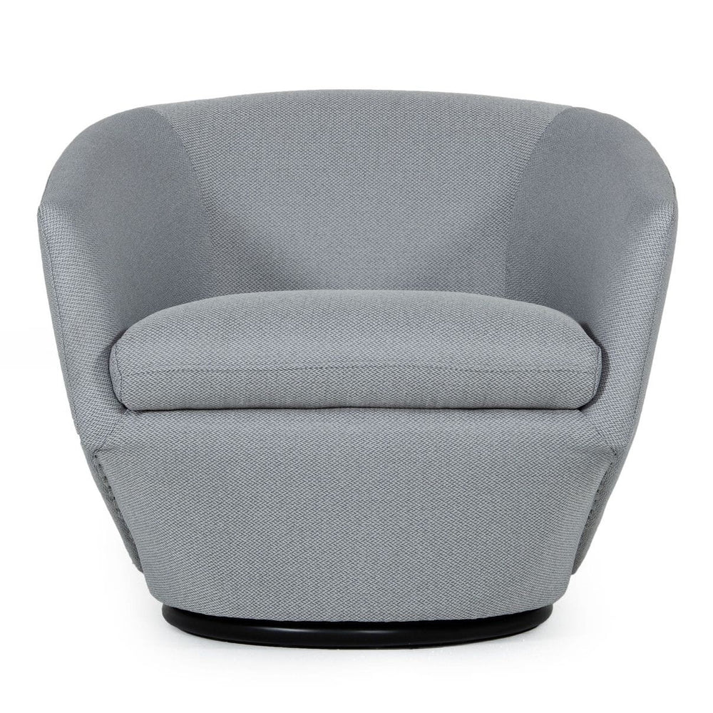 Tyson - Modern Grey Fabric Accent Chair