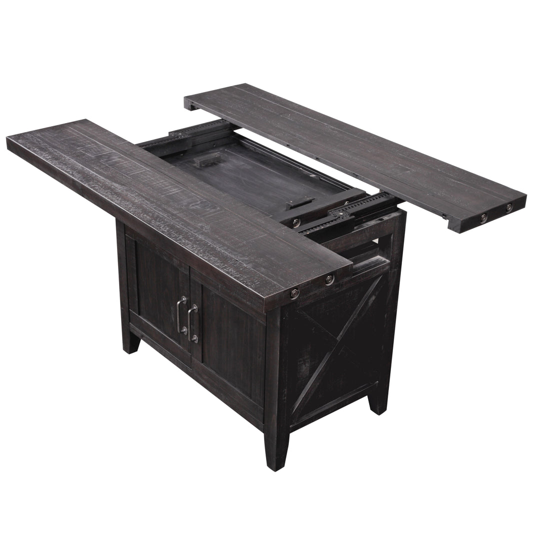 Modus Furniture 7Yc962C Yosemite Counter Height Rectangular Extension Table In Cafe