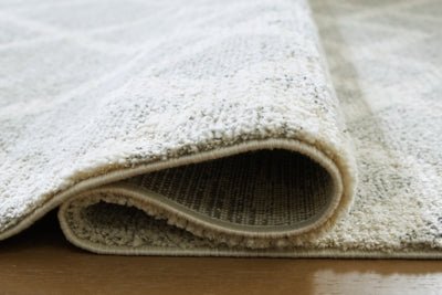 Unawick Large Rug - Gray Area Rug modern furniture Contempo Furniture