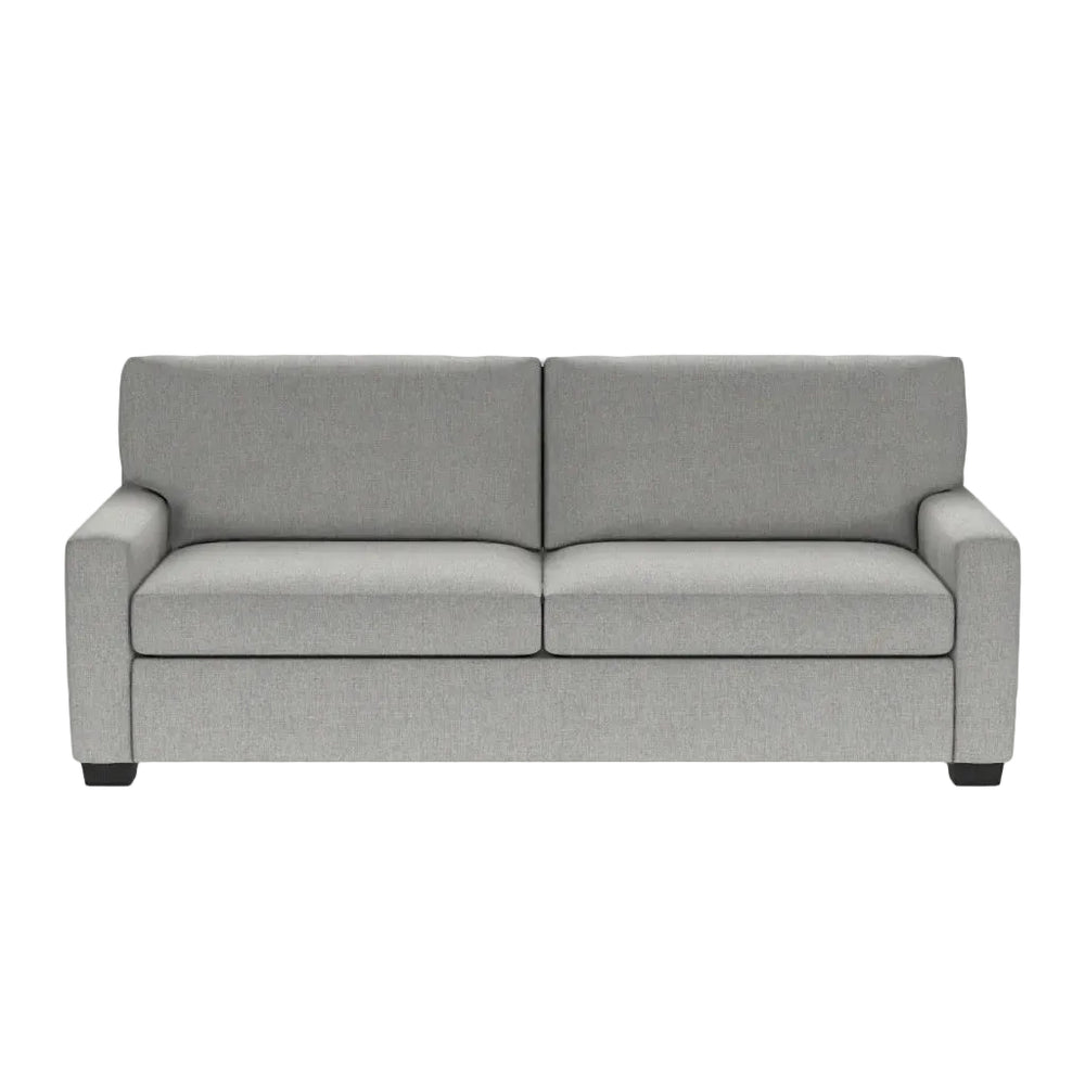 American Leather Carson Upholstered Track Arm Two-Seat Sofa