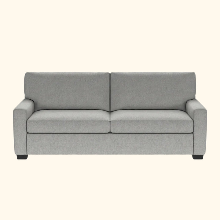 American Leather Carson Upholstered Track Arm Loveseat
