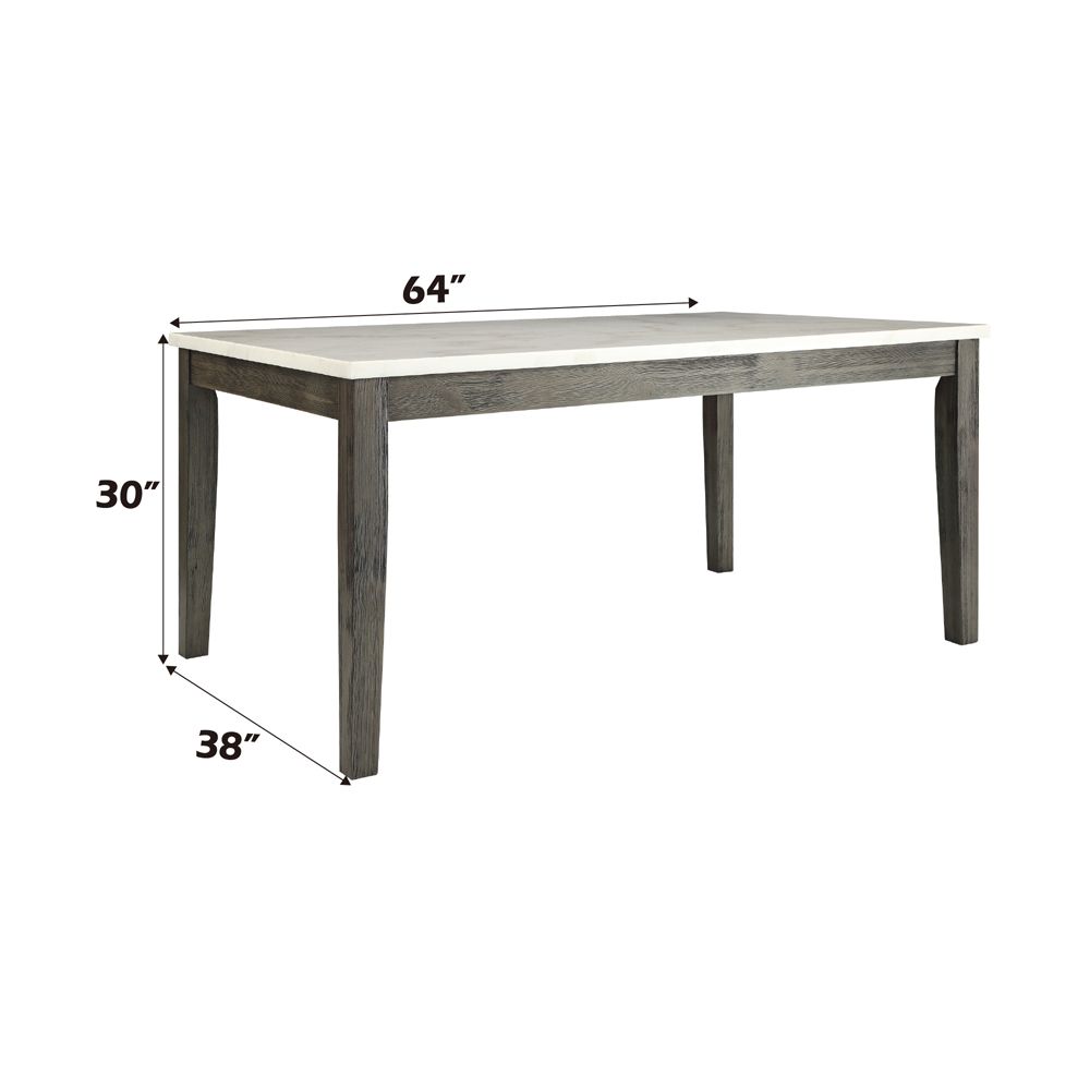Merel Dining Table – dimensions diagram