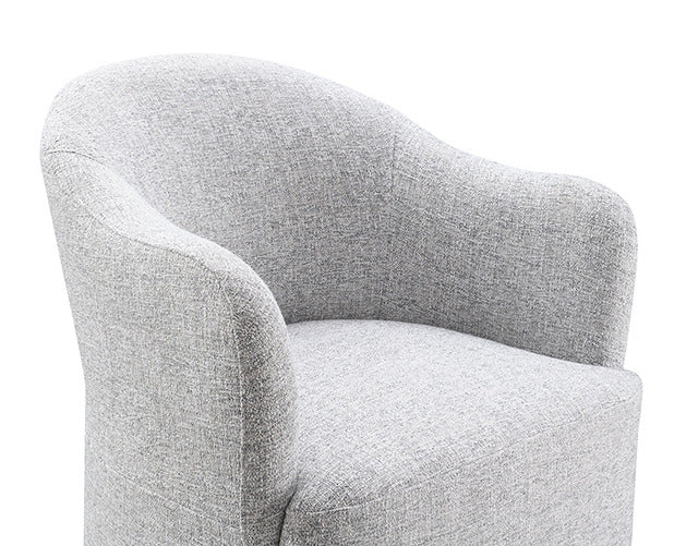 Sema Arm Chair, Feather Gray - view 3