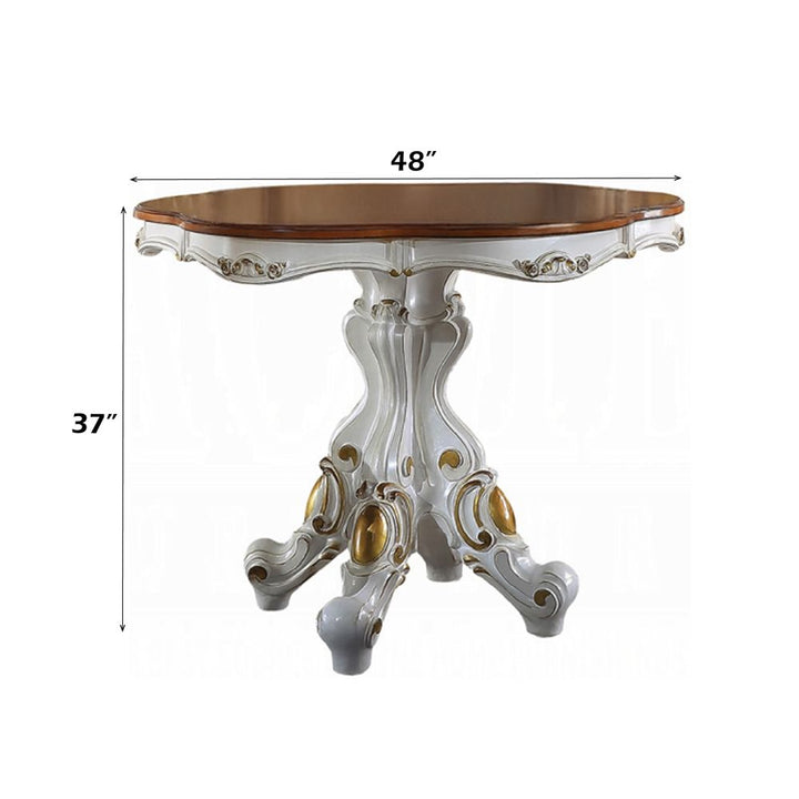 Picardy Counter Height Table – dimensions diagram