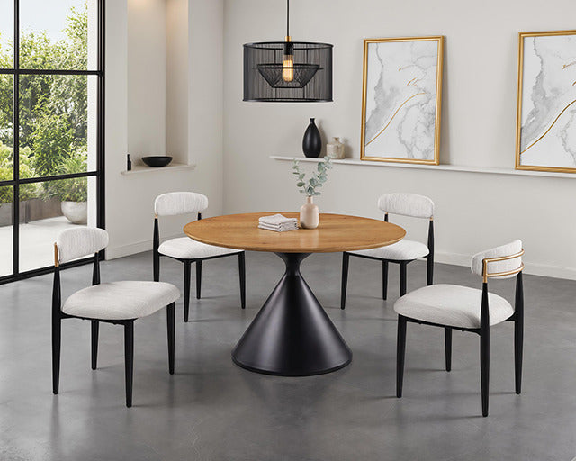 Athan Round Dining Table - view 4