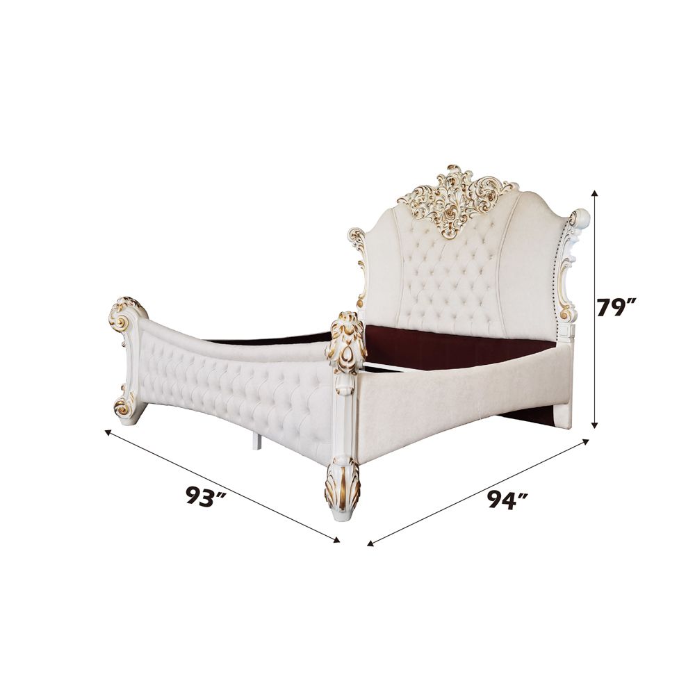 Vendome EK Bed – dimensions diagram