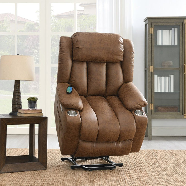 Omarion Power Recliner W/Lift &amp; Heating &amp; Massage