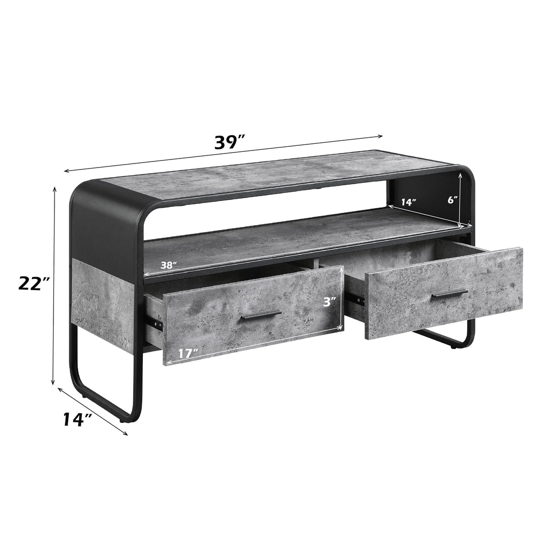 Raziela Tv Stand – dimensions diagram