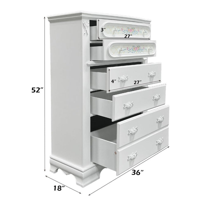 Flora Chest – dimensions diagram