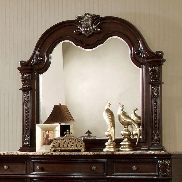 Fromberg Mirror, Brown Cherry