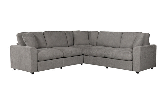 Crowle Sectional, Gray