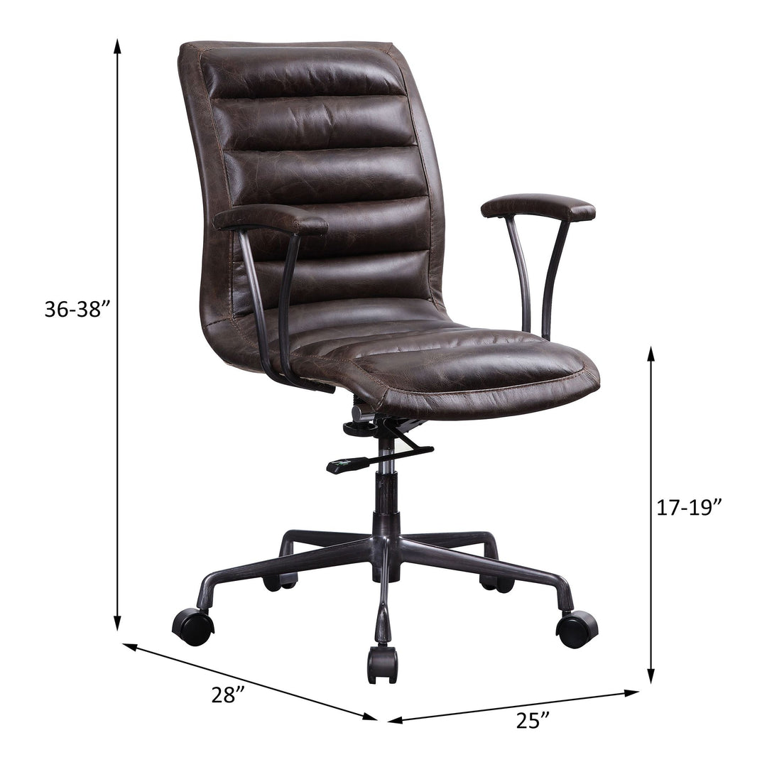 Zooey Office Chair – line drawing