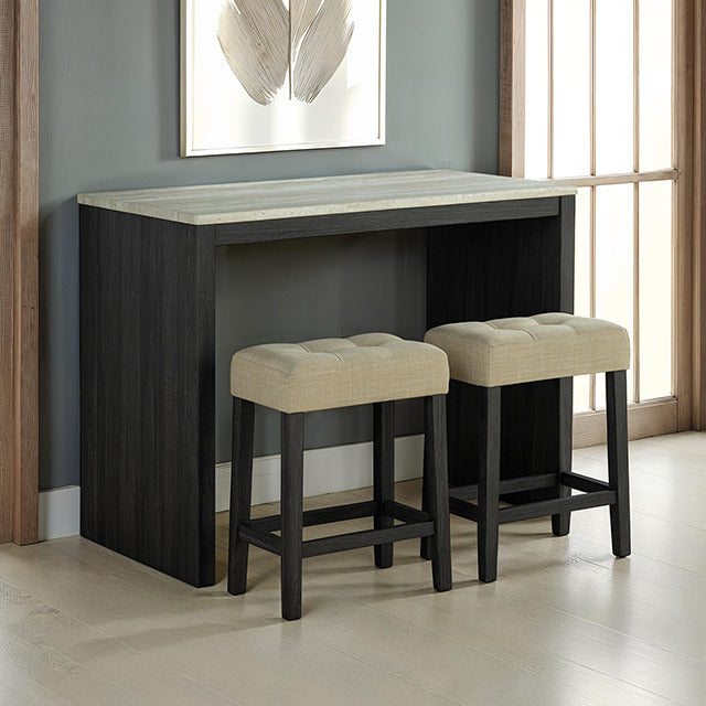 Zanaide 3 Pc. Dining Table Set - view 4