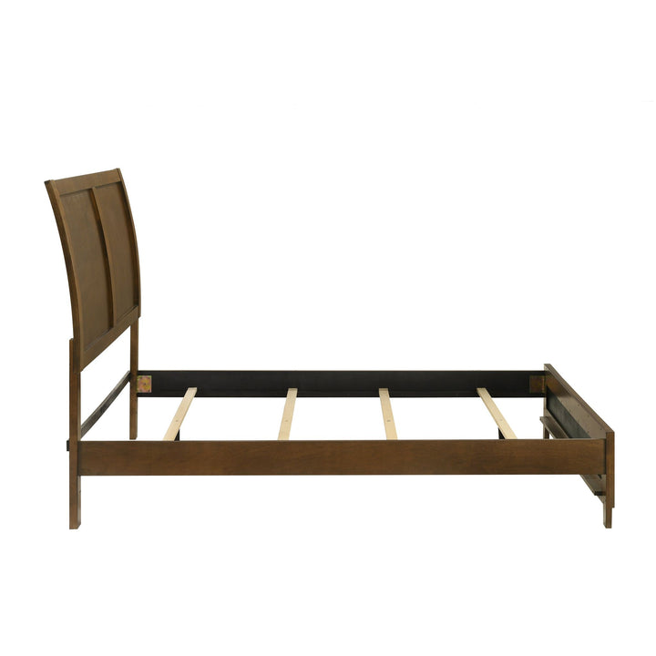 Ballard 5/0 Q Headboard, Footboard &amp; Slat Kit-Walnut