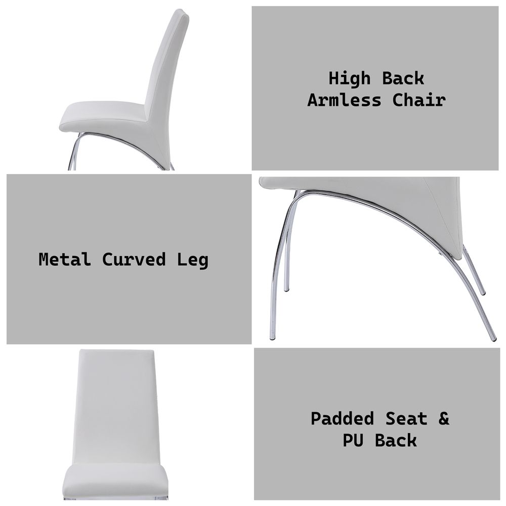 Pervis Side Chair (Set-2) – features callout