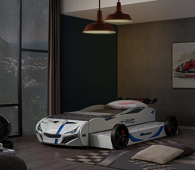 Tracklite Car Bed, White - view 9