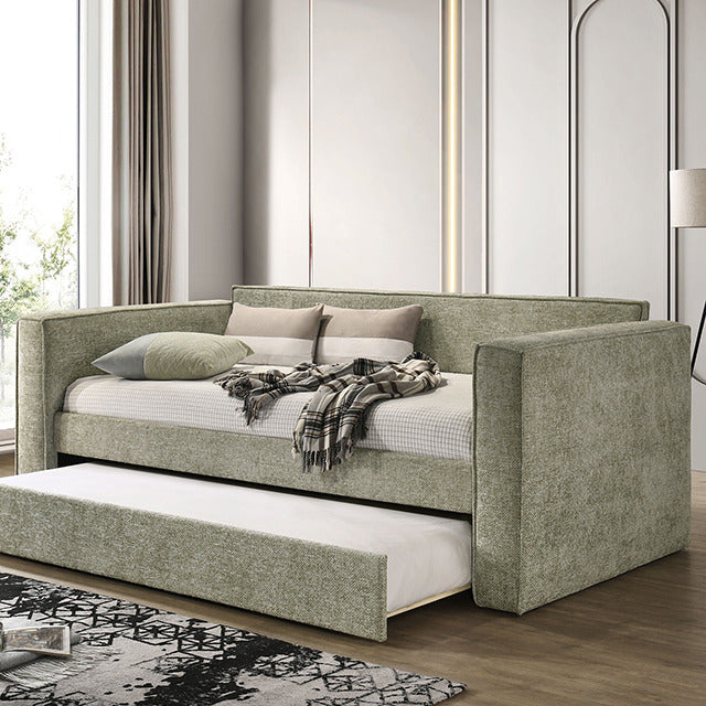 Walsall Twin Daybed W/ Trundle, Light Green - view 2