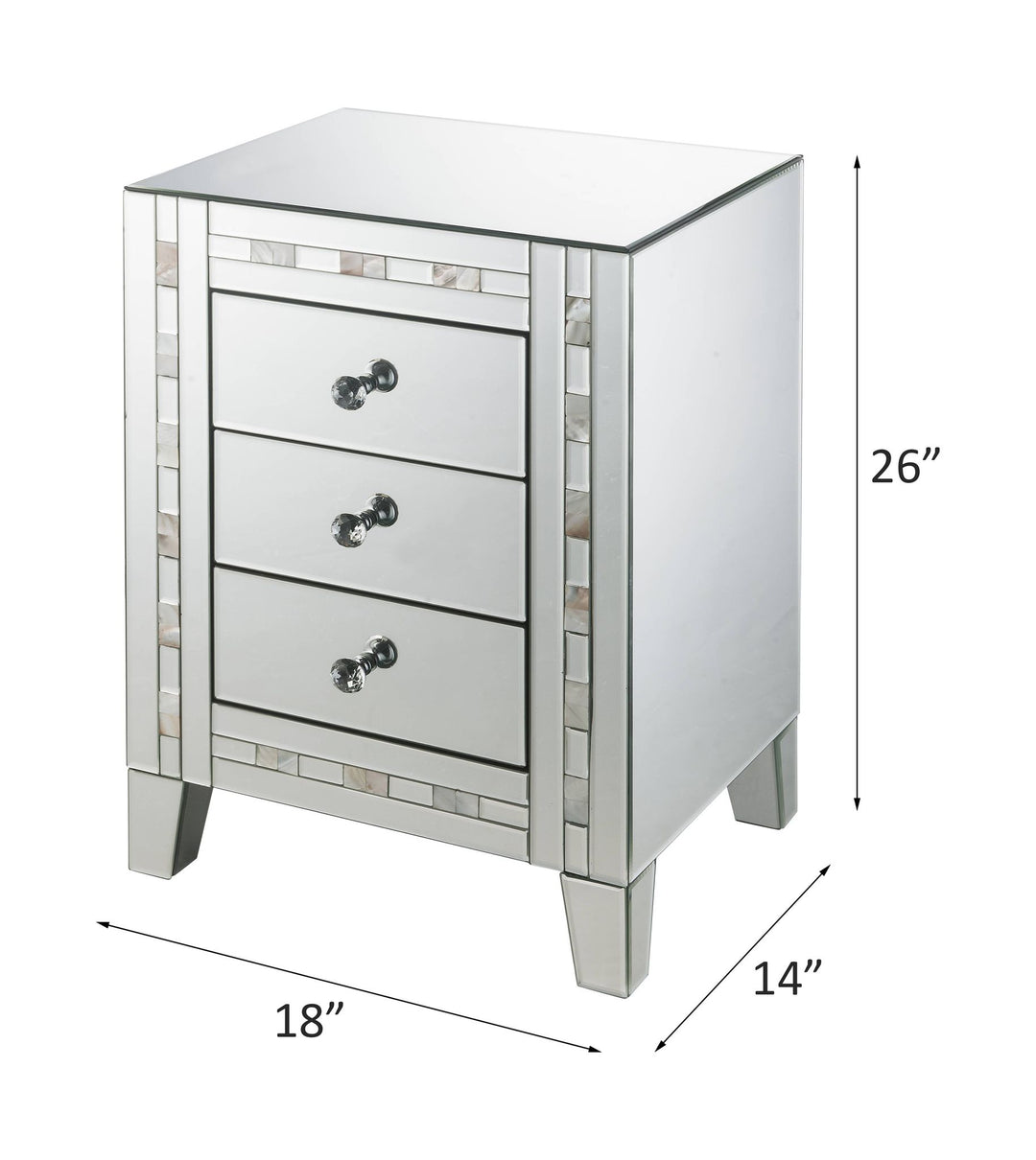 Nasa Accent Table – line drawing
